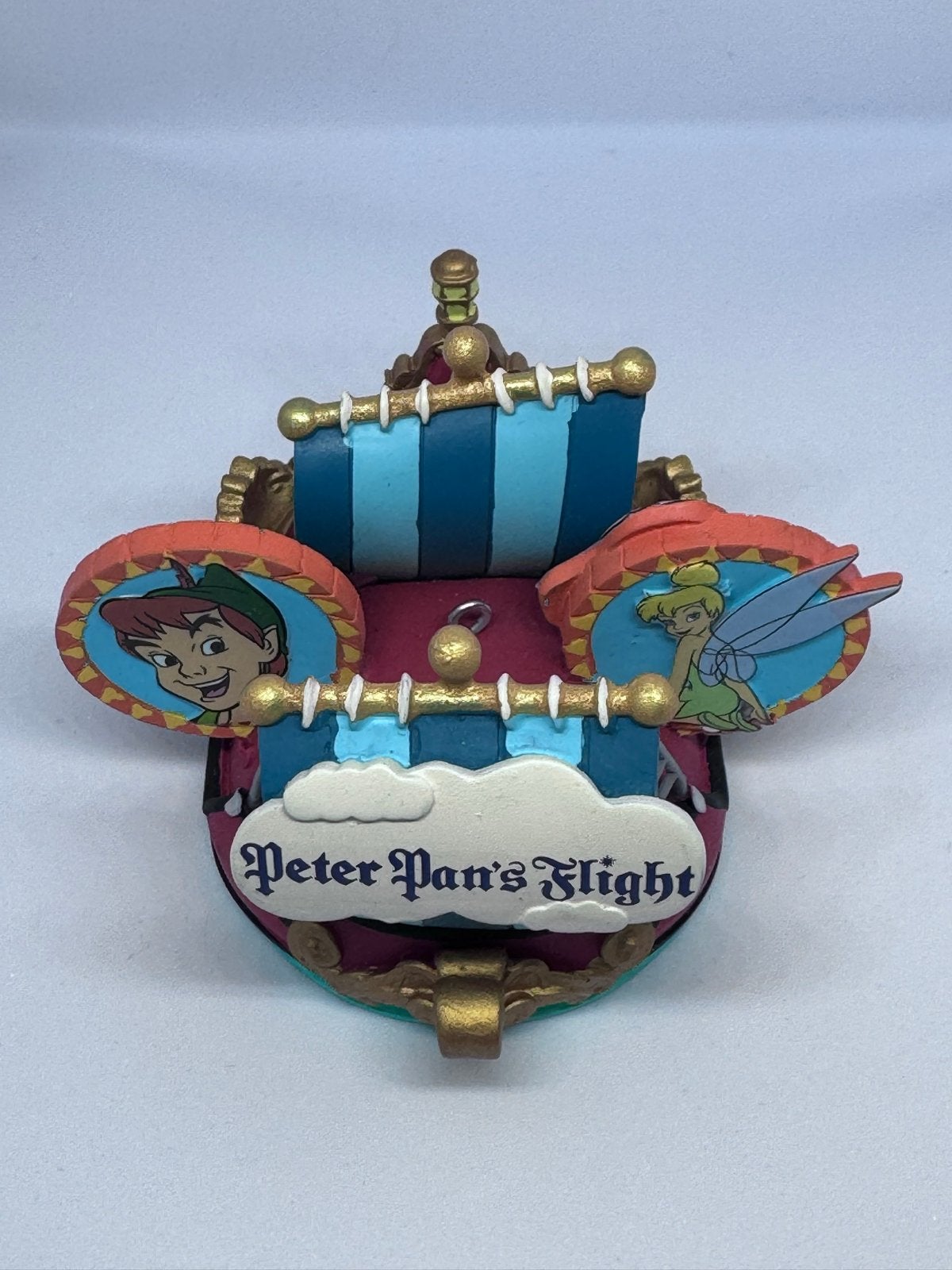 Disney Peter Pan's Flight Mickey Oortjes Ornament, Verzamelen, Disney, Ophalen of Verzenden, Peter Pan of Pinokkio, Zo goed als nieuw