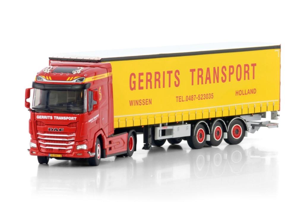 WSI Gerrits Transport DAF XG+ met Tautliner 1:50, Ophalen of Verzenden, Zo goed als nieuw, Bus of Vrachtwagen, Wsi