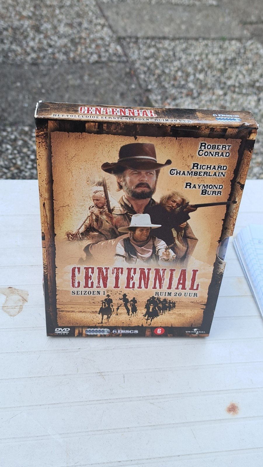 6 dvd box  CENTENNIAL  seizoen 1, Engels, Seizoen 1, Alle leeftijden, Nederlands