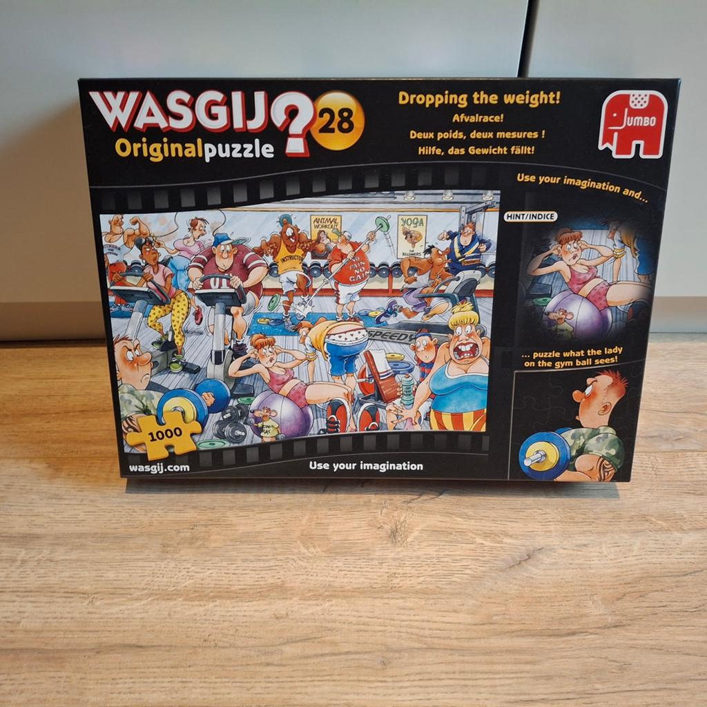Wasgij puzzel 28, Ophalen, 500 t/m 1500 stukjes, Zo goed als nieuw