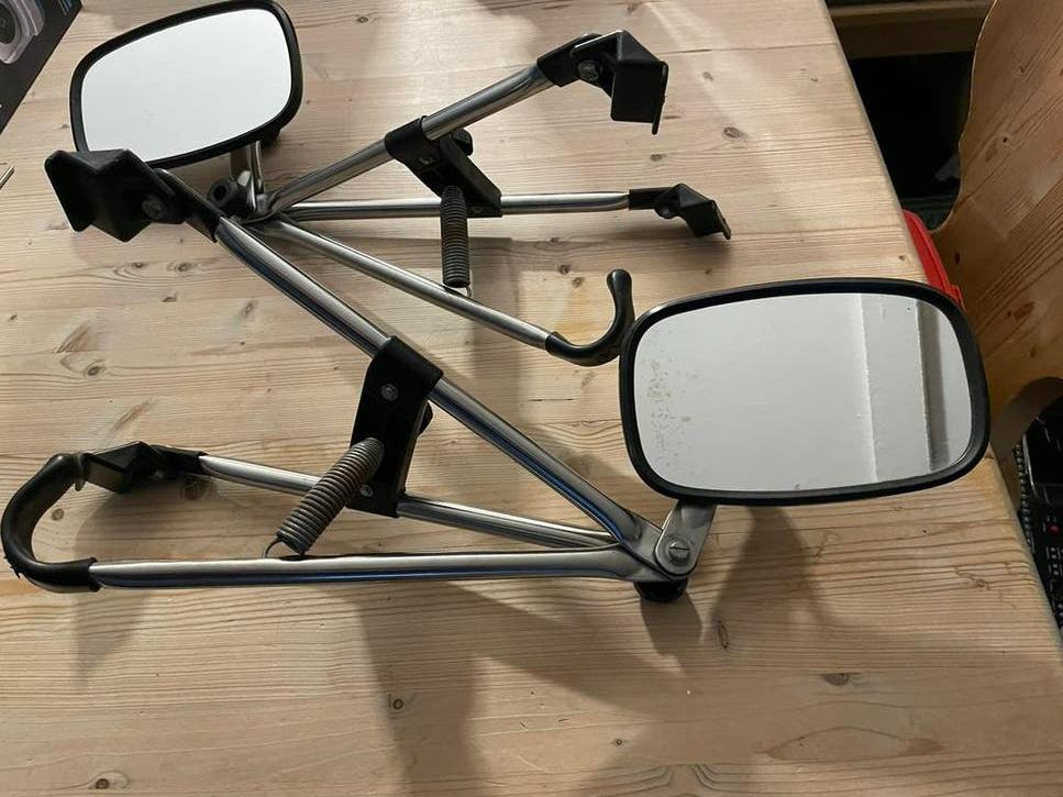 Caravan spiegels - aanhanger spiegels - GOEDE Staat - 50 cm, Auto-onderdelen, Spiegels, Ophalen of Verzenden, Gebruikt, Overige automerken