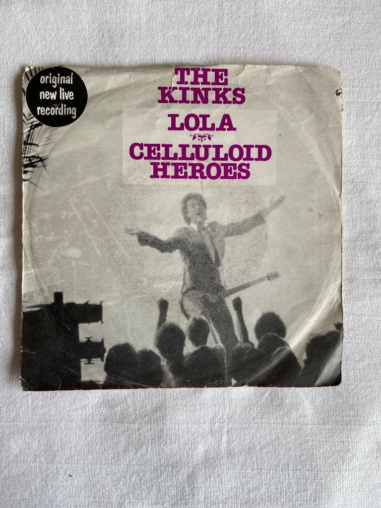 the kinks. -  Lola / celluloid heroes ( green marbled ), 7 inch, Ophalen of Verzenden, Zo goed als nieuw, Pop