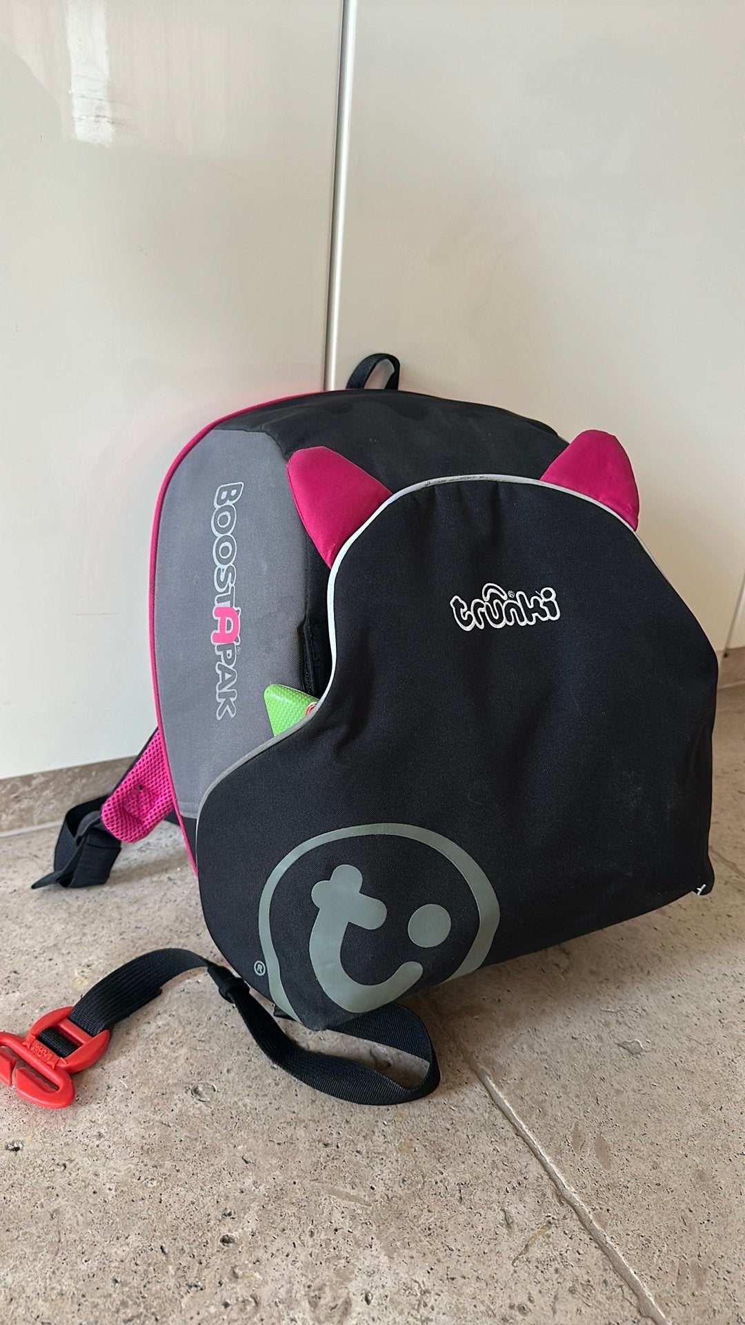 Trunki Boostapak 2-in-1 Autozitje en Rugzak, Kinderen en Baby's, Ophalen of Verzenden, Zo goed als nieuw, Overige merken, Autogordel