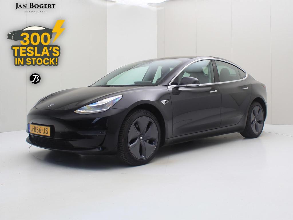 Tesla Model 3 Long-Range AWD 351pk 75 kWh 89.9% SoH [ AUTOPI, Auto's, Tesla, Automaat, Zwart, Zwart, Origineel Nederlands