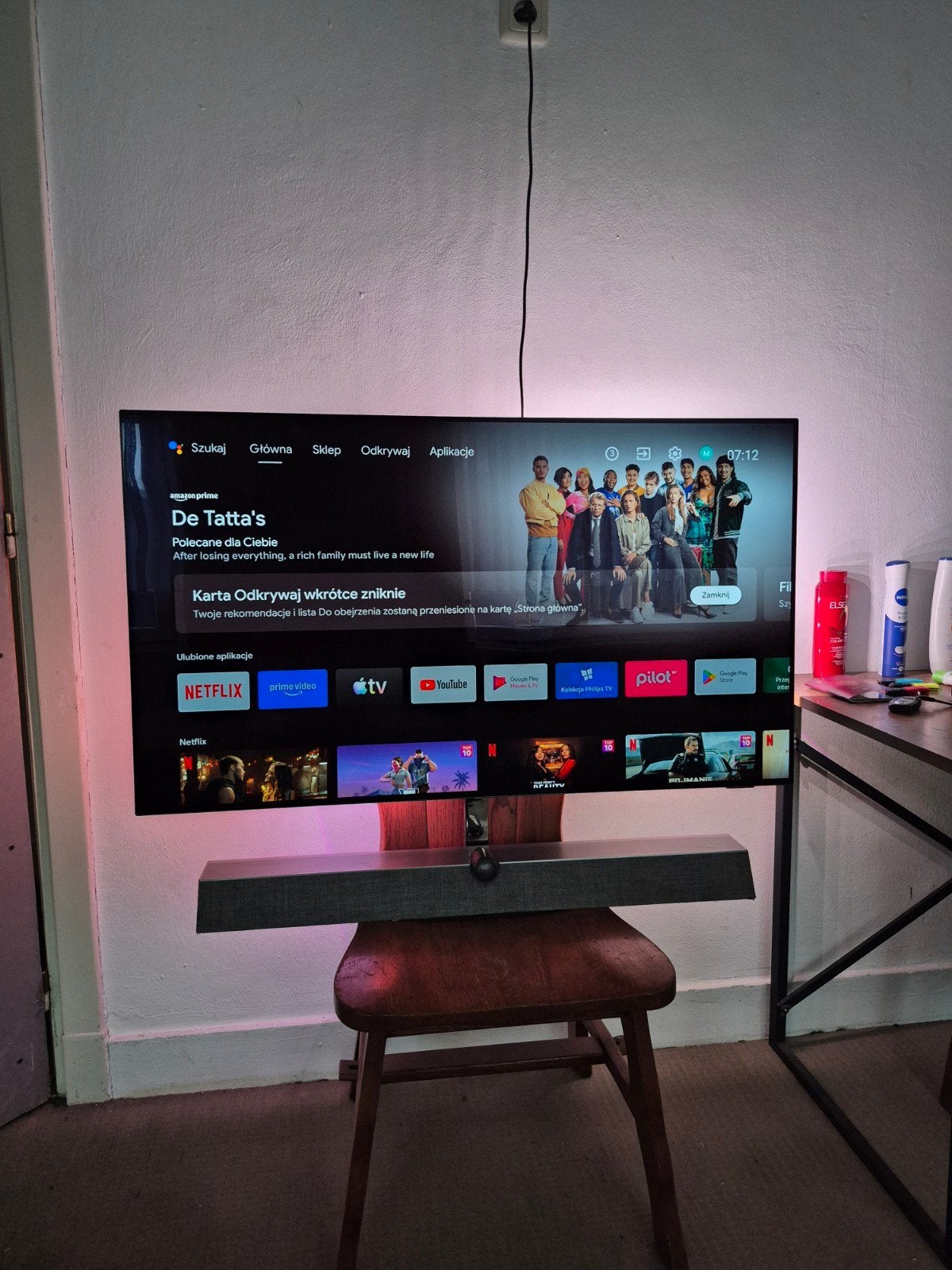 philips 48 oled 2021 perfect condition, Ophalen, Zo goed als nieuw, 100 cm of meer, Philips