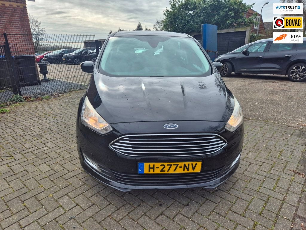 Ford C-Max 1.0 Titanium, Auto's, Voorwielaandrijving, Gebruikt, Euro 6, Zwart