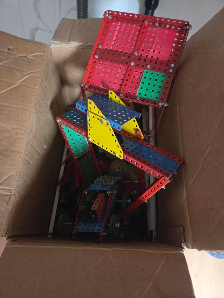 Vintage Meccano Constructie Speelgoed in Doos, Ophalen, Gebruikt, Jongen of Meisje