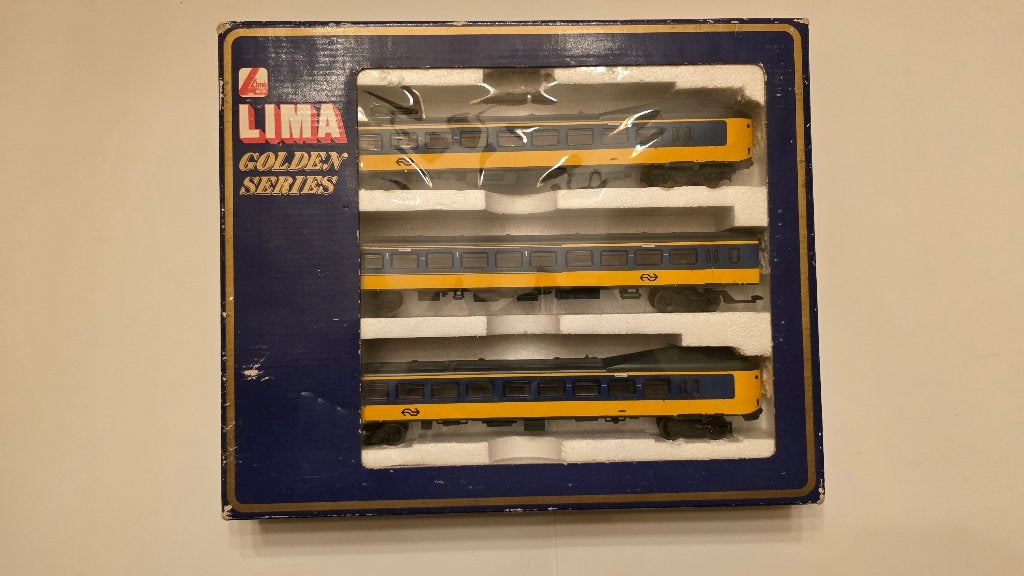 Lima H0 Koploper NS Geel / Blauw art.nr. 149807, Treinset, Gelijkstroom, Analoog, Ophalen of Verzenden