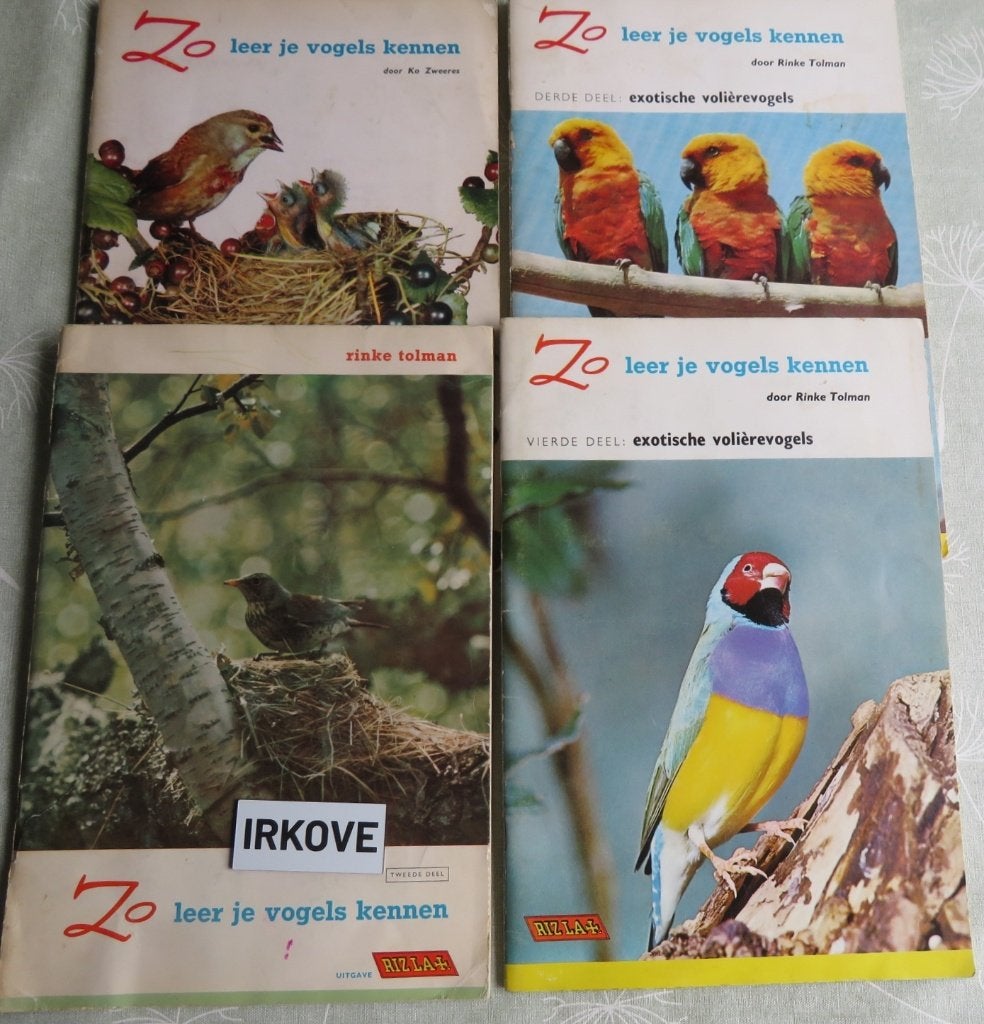 DE OUDE RIZLA PLAATJES ALBUMS * 4 Stuks! *, Verzenden, Gelezen, RIZLA, Plaatjesalbum