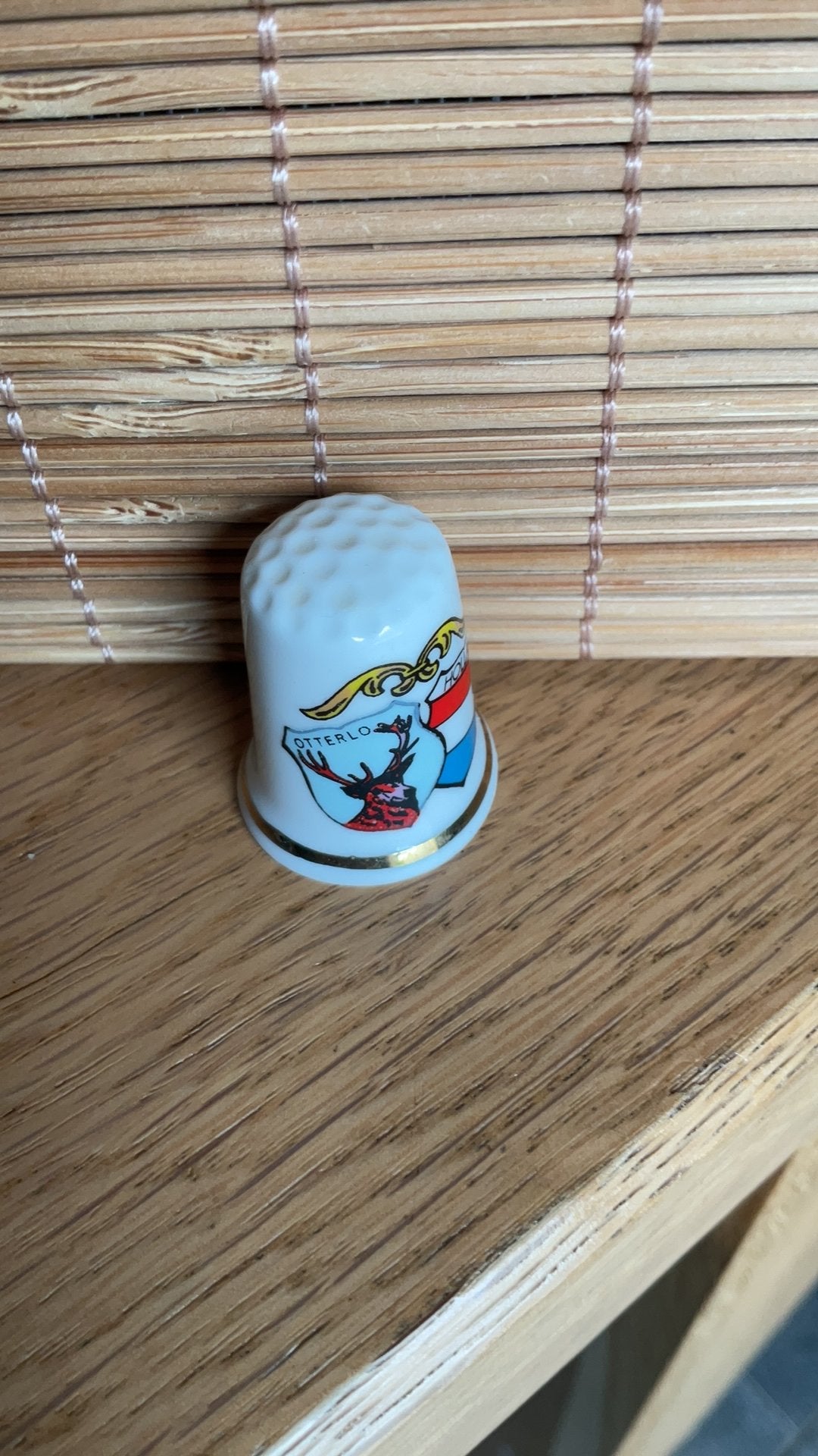 Otterlo vingerhoed vingerhoedje vingerhoedjes vingerhoeden, Verzenden, Nieuw, Porselein, Nederland