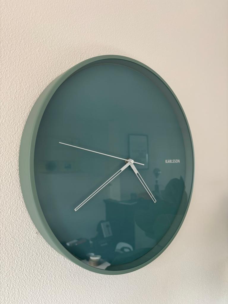 Karlsson wandklok, Huis en Inrichting, Woonaccessoires | Klokken, Ophalen, Zo goed als nieuw, Wandklok