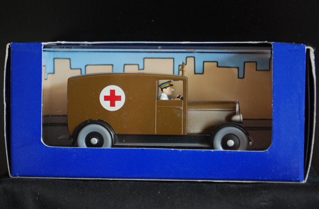 Kuifje auto No. 51 De ziekenauto van Chicago, Ophalen of Verzenden, Zo goed als nieuw, Bus of Vrachtwagen, Overige merken