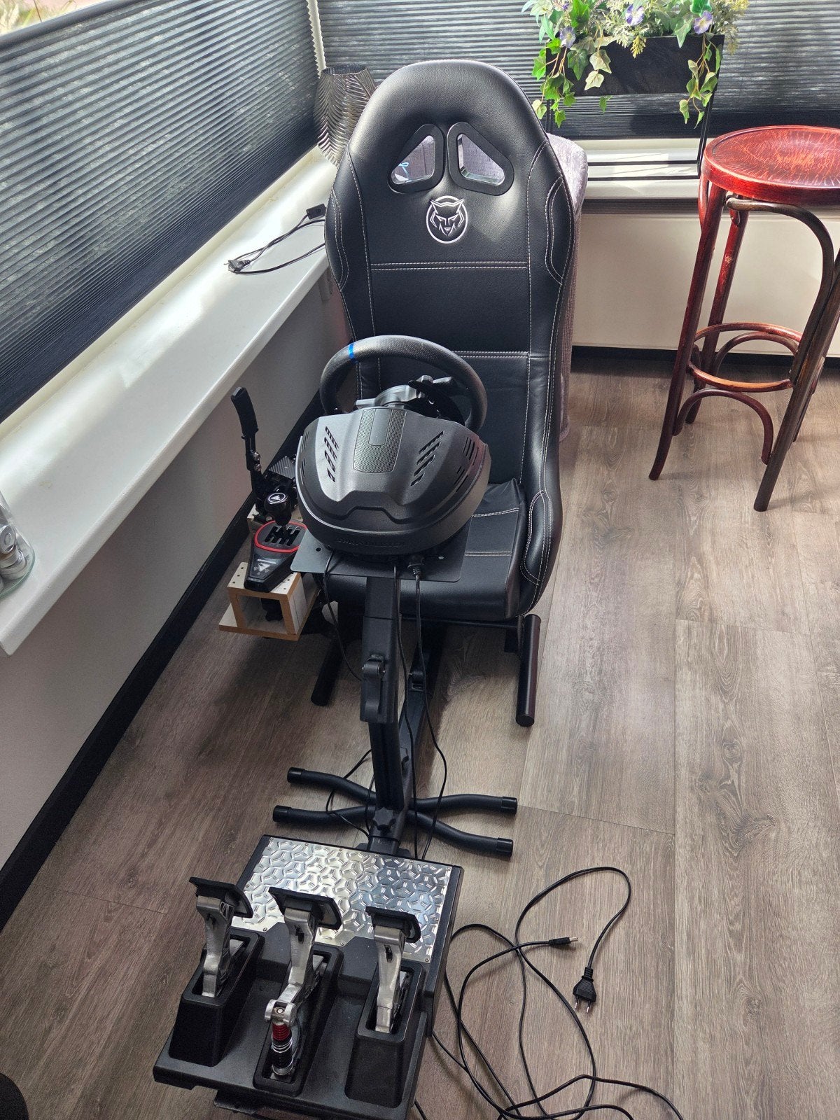 Complete racestoel setup met Thrustmaster T300RS GT, Ophalen, Racestoel, Force feedback, PlayStation
