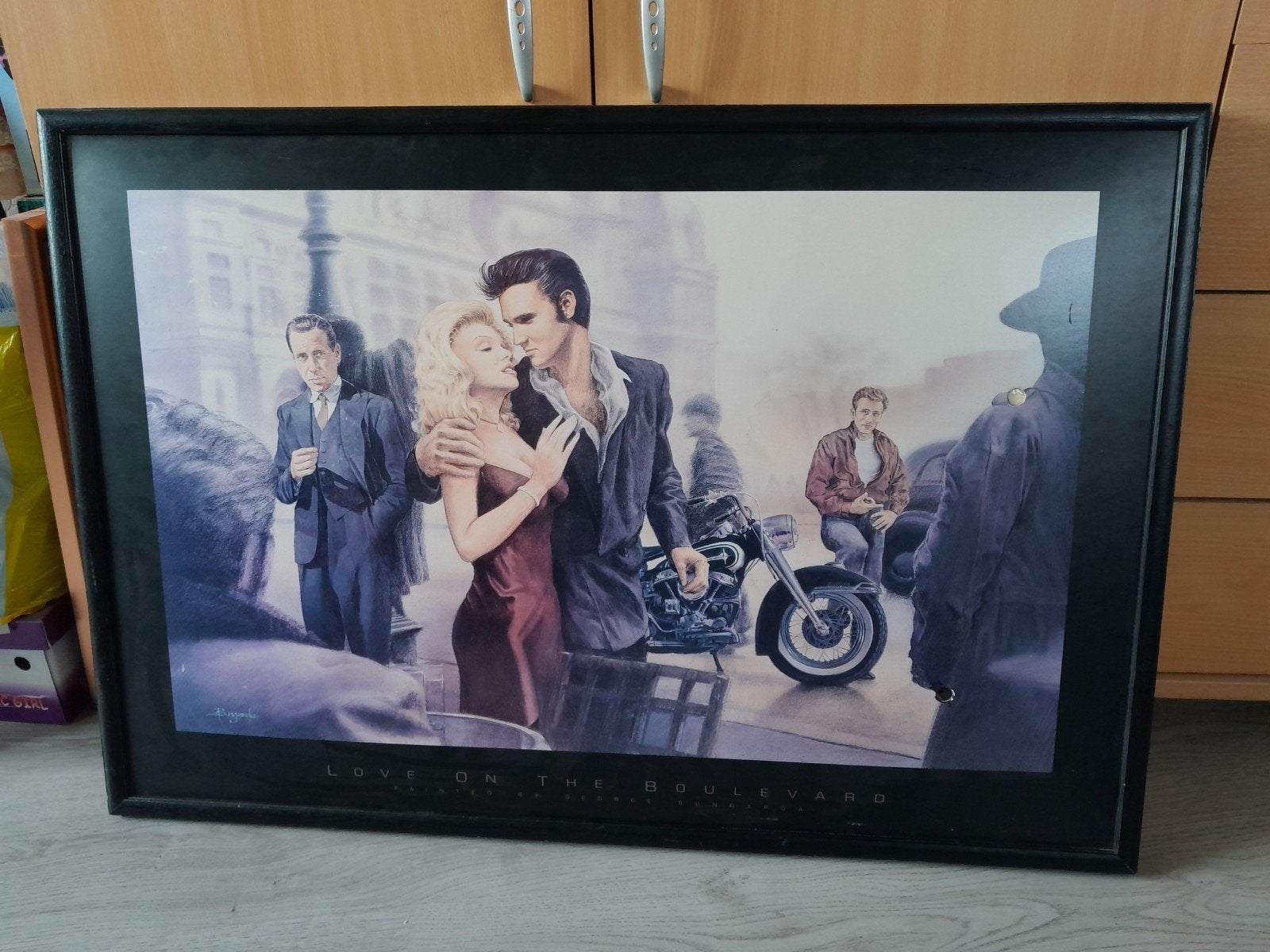 Schilderij van Elvis Presley, Ophalen, Zo goed als nieuw, Schilderij