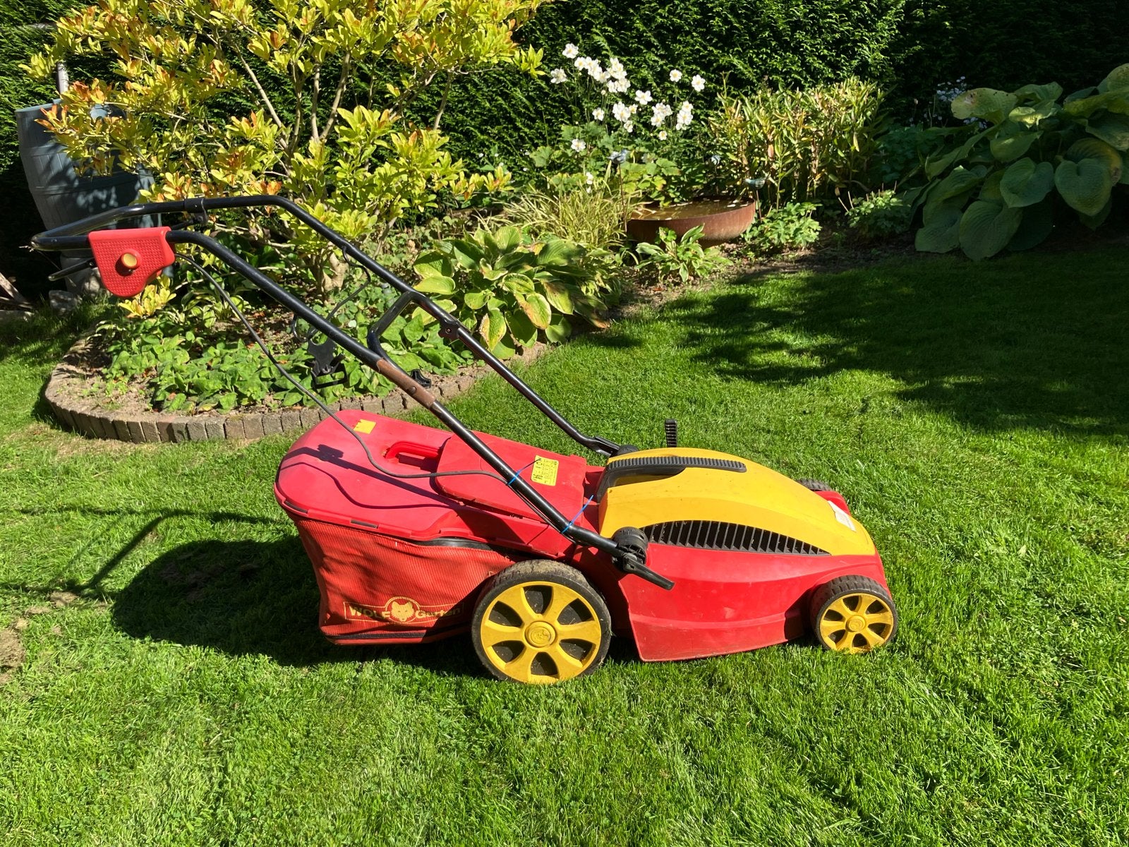 Wolf-Garten Ambition 42 E Elektrische Grasmaaier, Tuin en Terras, Ophalen, Cirkelmaaier, Gebruikt, Elektrische grasmaaier