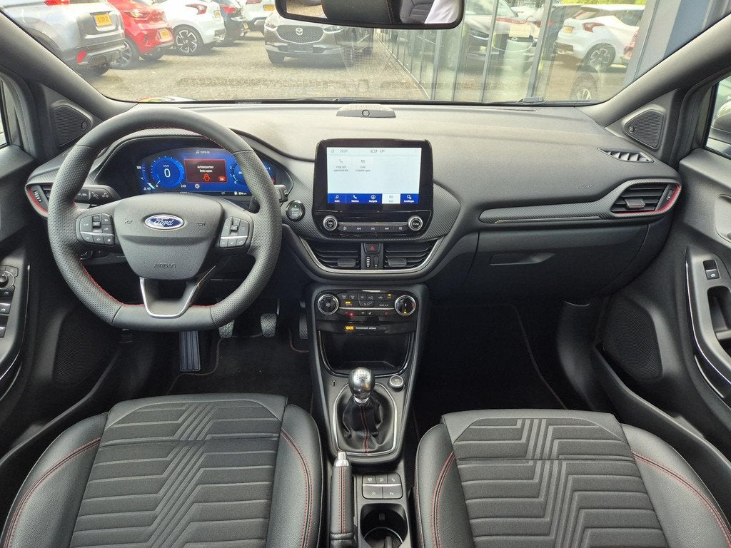Ford Puma 1.0 EcoBoost Hybrid ST-Line X | Bang&Olufsen | Nav, Voorwielaandrijving, Met garantie (alle), Leder en Stof, 23 km/l