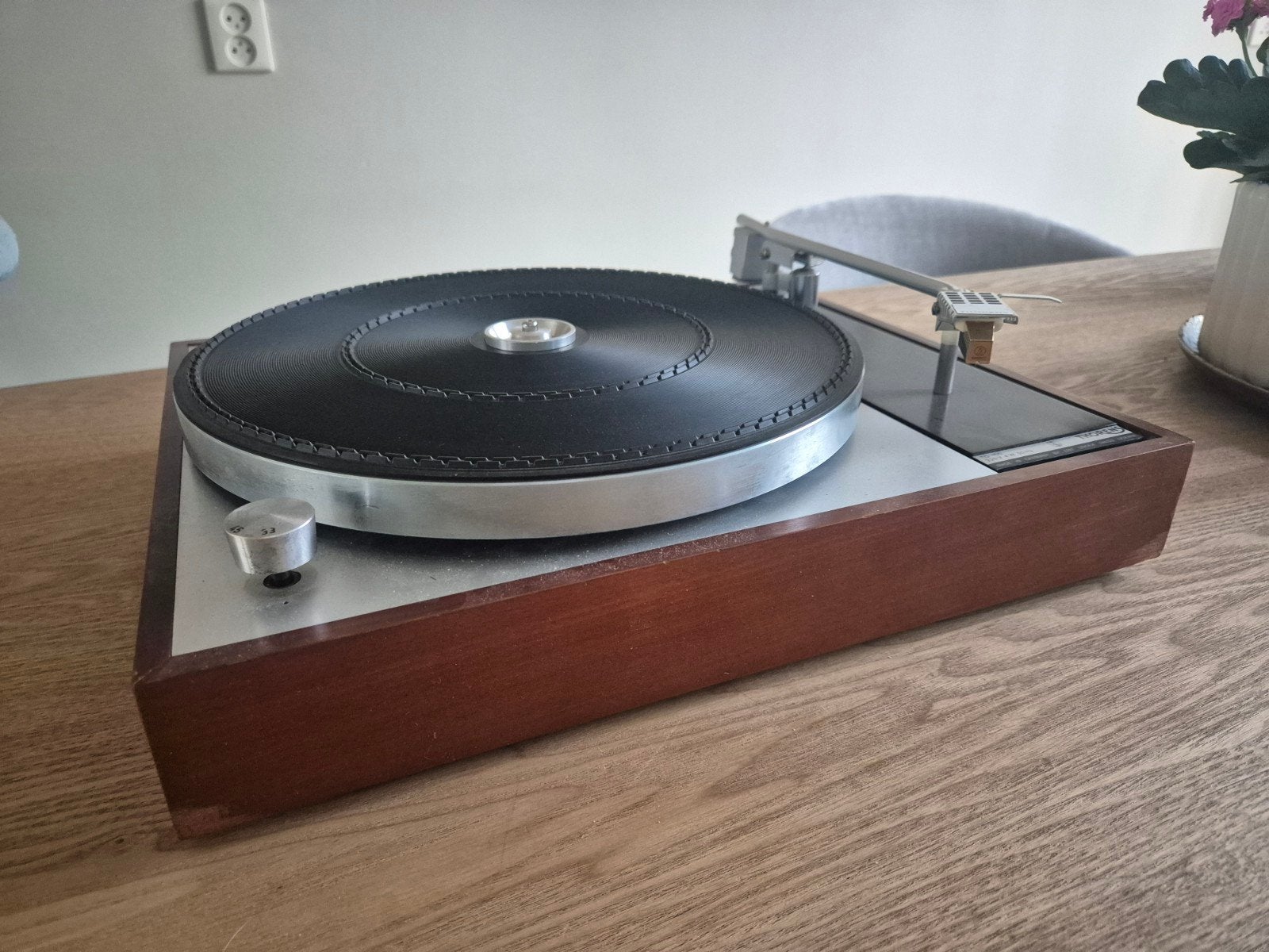 thorens td 150 mk1 nette staat met kap !!, Ophalen, Thorens