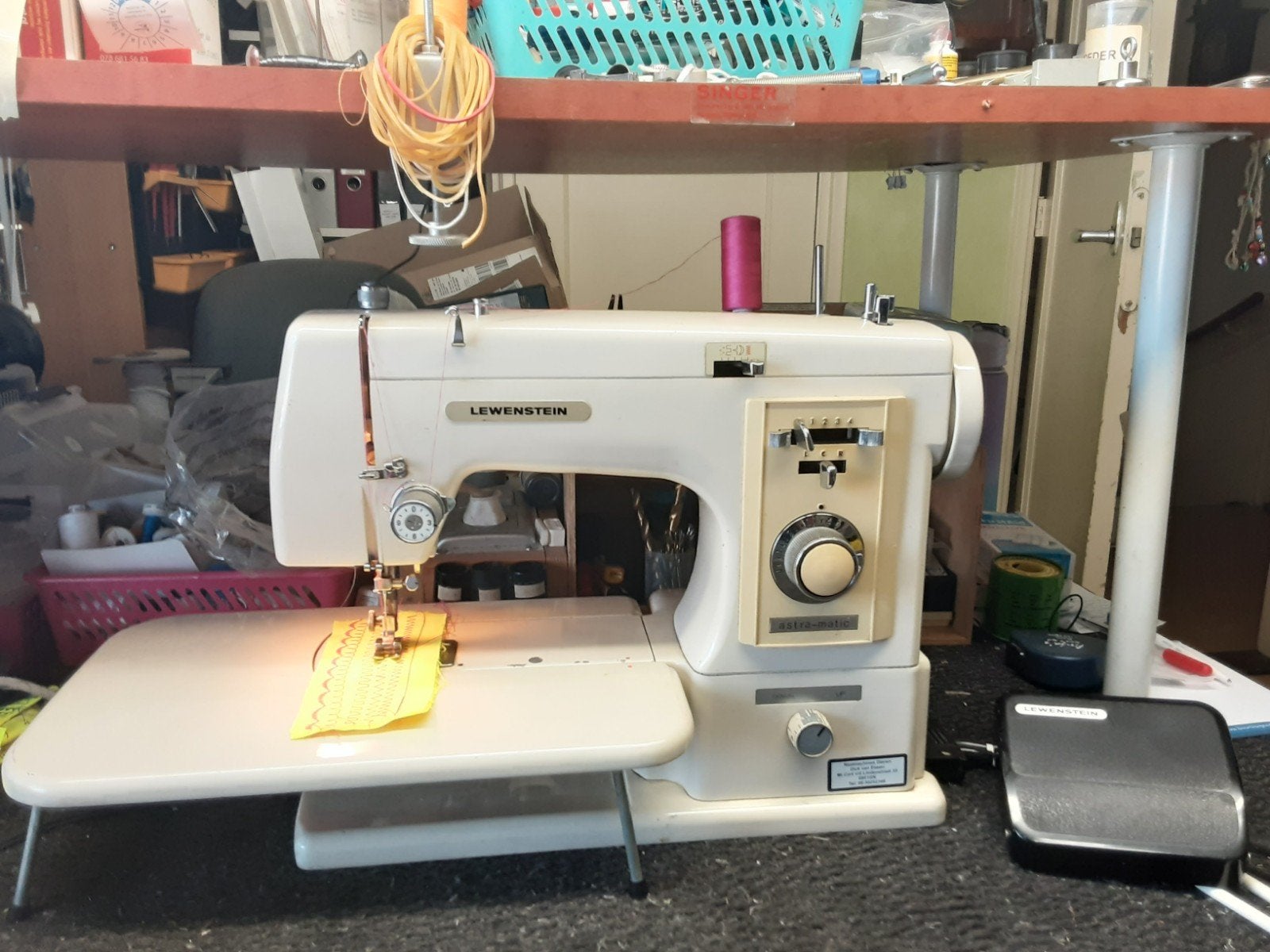 LEWENSTEIN ASTRA-MATIC, Ophalen of Verzenden, Gebruikt, Naaimachine, Overige merken