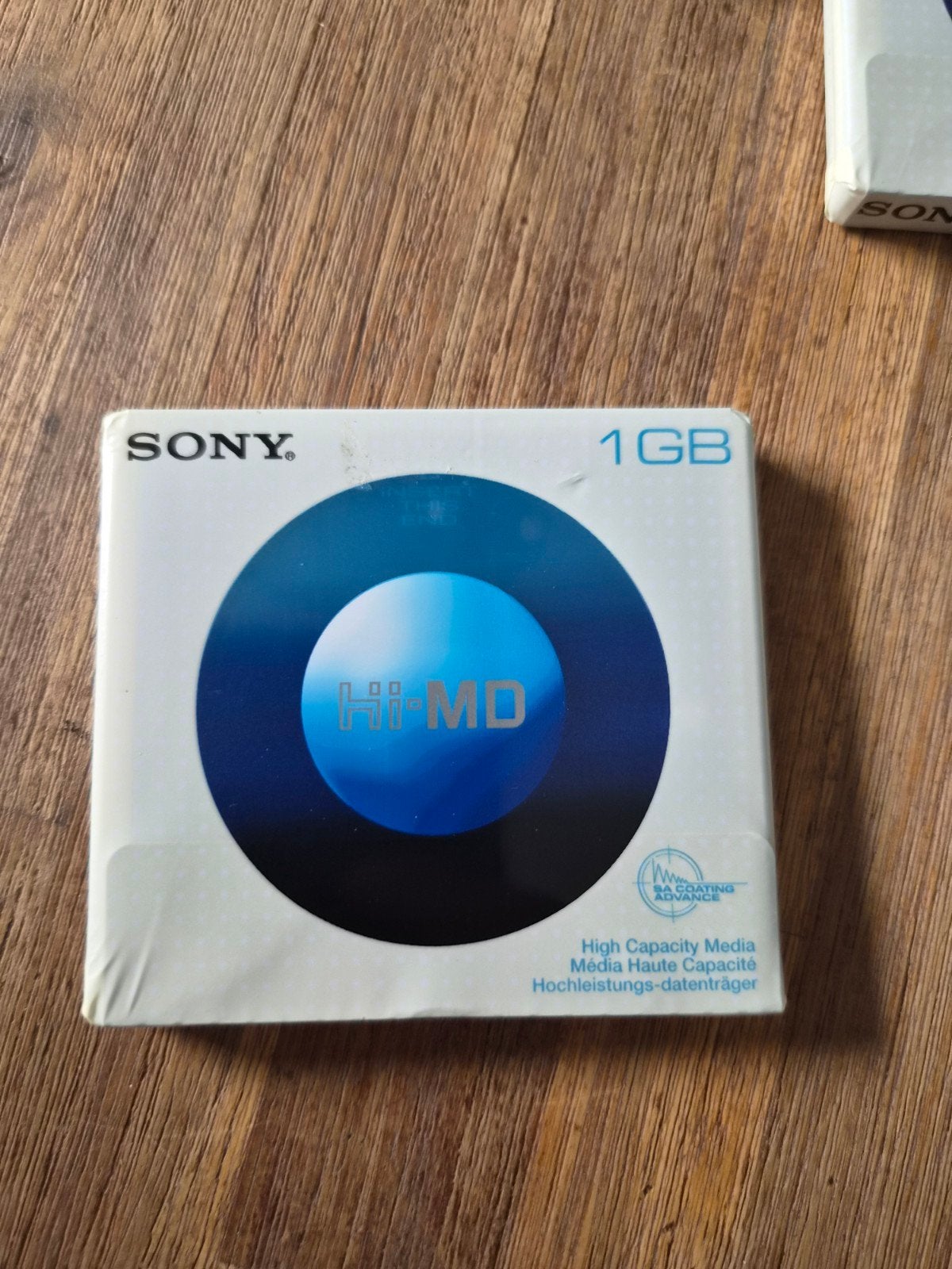 Sony Hi-MD 1GB Minidisc- Nieuw in verpakking, Ophalen of Verzenden