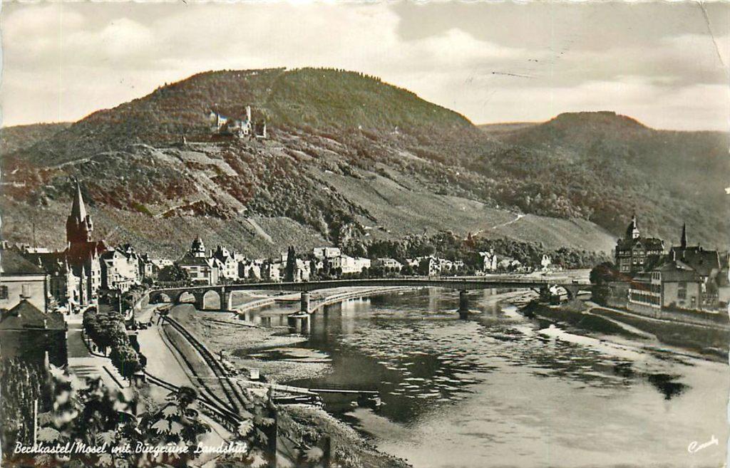 701-396-047 Bernkastel Mosel Burgruine Landshut, Verzamelen, Verzenden, Voor 1920, Duitsland