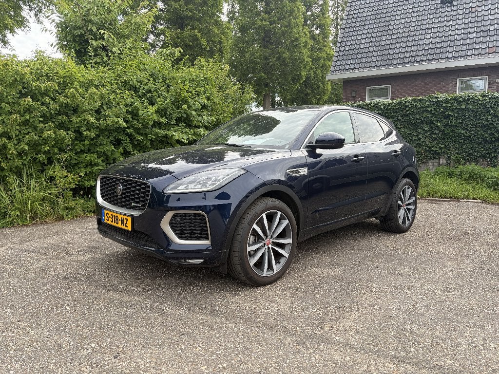 Jaguar E-Pace P300e 1.5 309pk Phev AWD Aut 2023 Blauw, Auto's, Jaguar, Automaat, 1498 cc, Zwart, Bedrijf