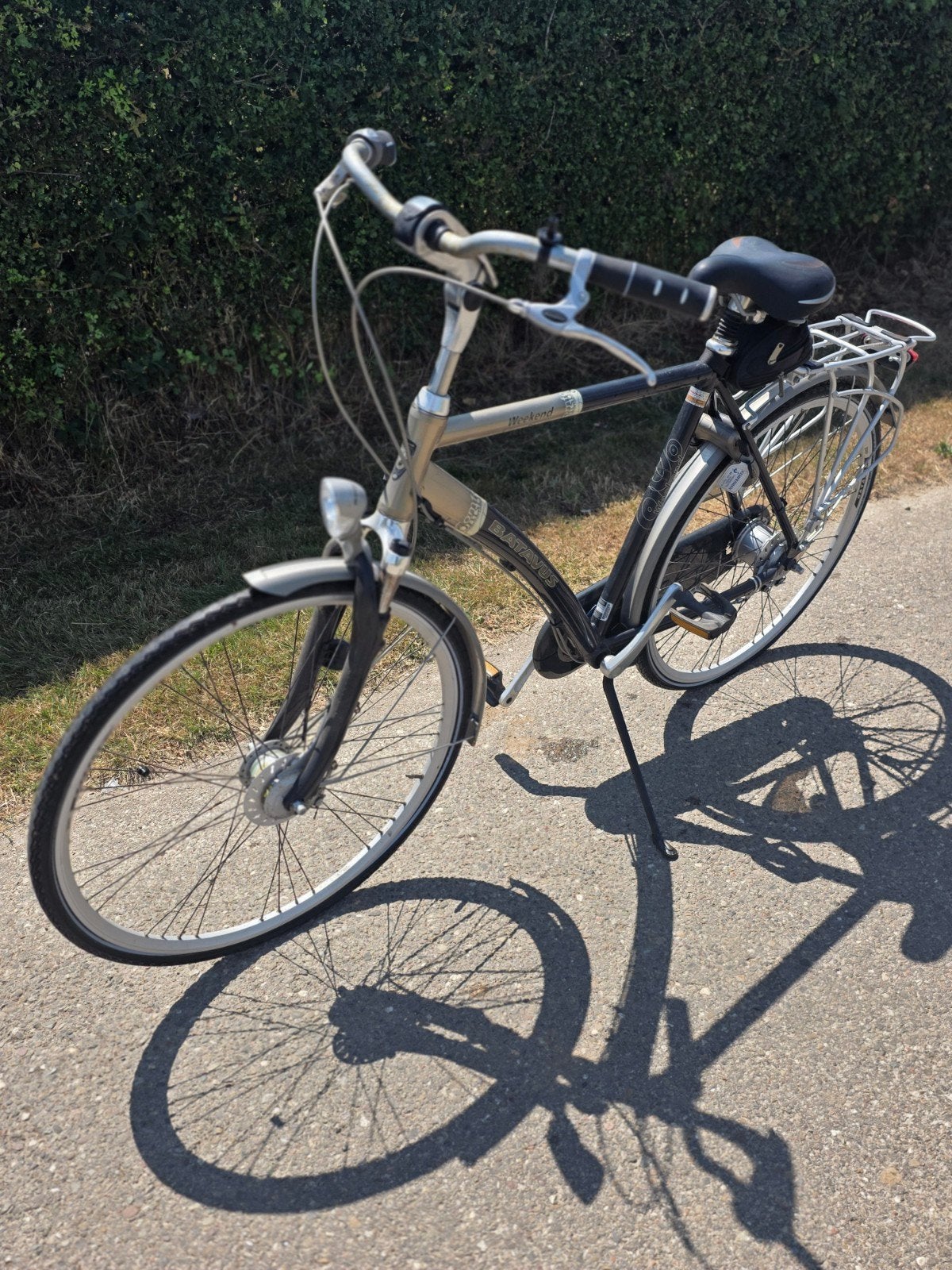 Batavus herenfiets 28 inch, 8 versnellingen, blauw/goud, Ophalen, Gebruikt, Batavus, Versnellingen