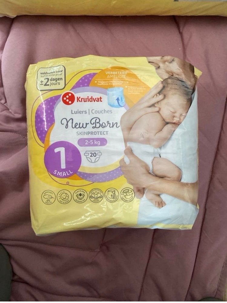Kruidvat New Born Luiers Bundel - Maat 1 & 2, Ophalen, Nieuw