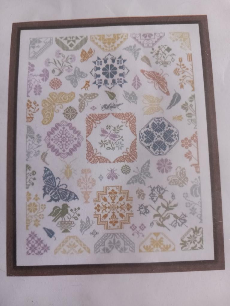Vlinder Quaker Kruissteekpakket 54 x 69 cm 14CT Aida, Ophalen of Verzenden, Nieuw, Handborduren, Borduurpakket