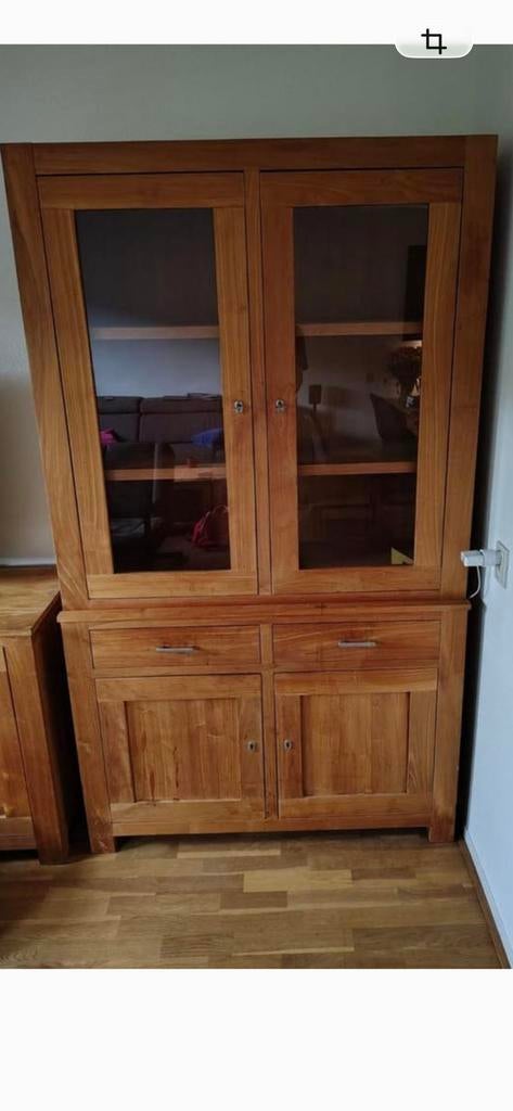 Buffetkast teak, 100 tot 150 cm, 200 cm of meer, Ophalen of Verzenden, Zo goed als nieuw