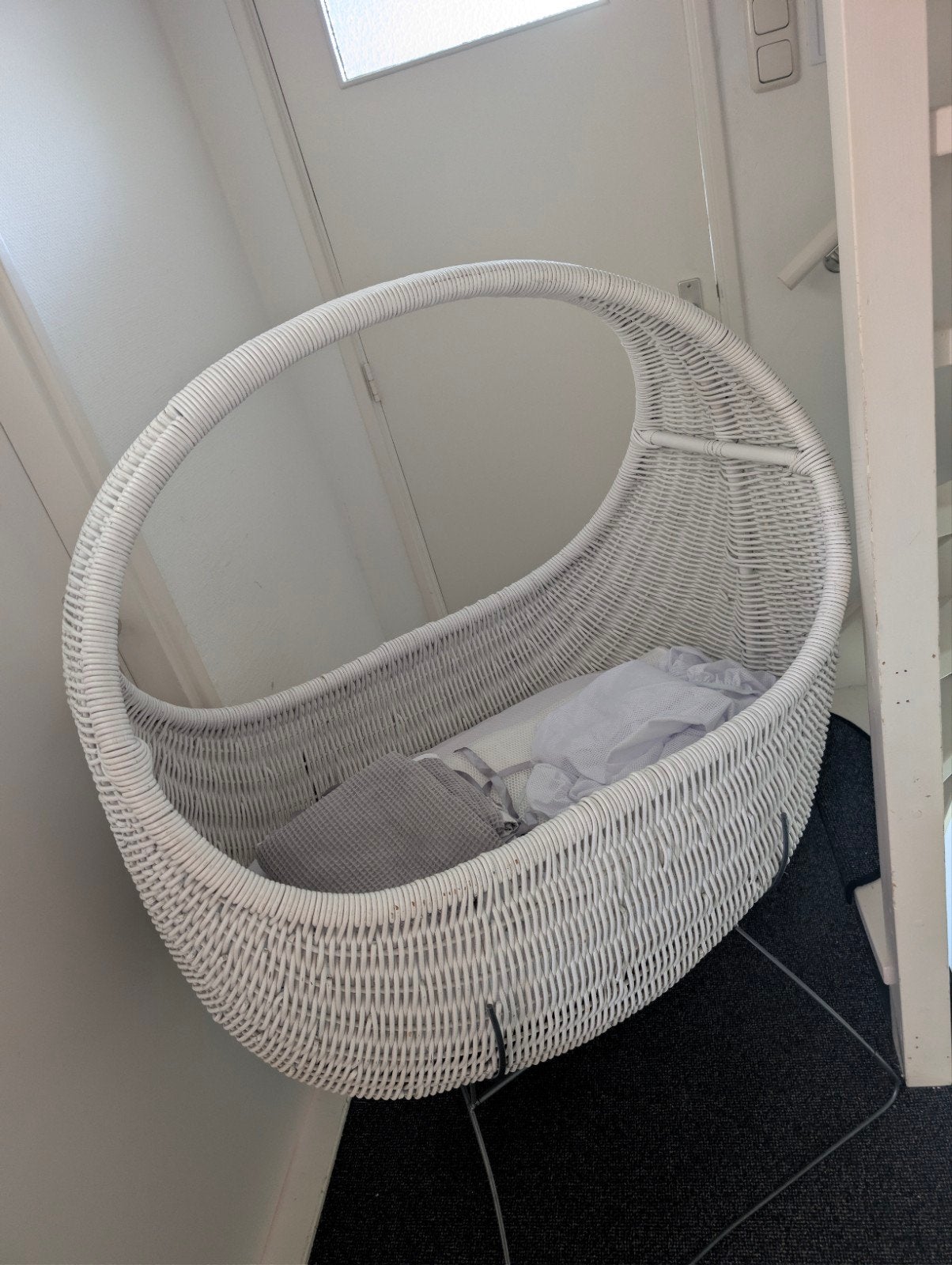 Nette Celine wieg inclusief matras, bekleding en onderstel, Kinderen en Baby's, Babywiegjes en Ledikanten, Ophalen of Verzenden