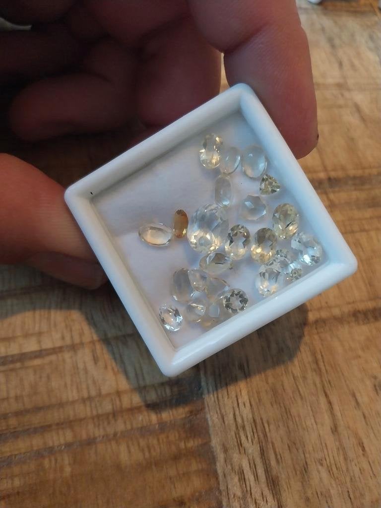 Mit lot van kleine facet geslepen citrien, Ophalen of Verzenden, Nieuw