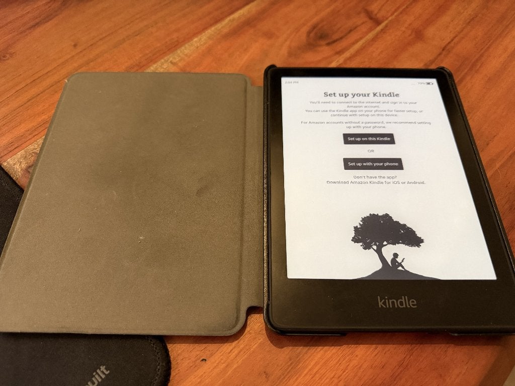 Amazon Kindle Paperwhite signature editie  [11 gen) + hoes, Computers en Software, Gebruikt, Amazon Kindle, Ophalen of Verzenden
