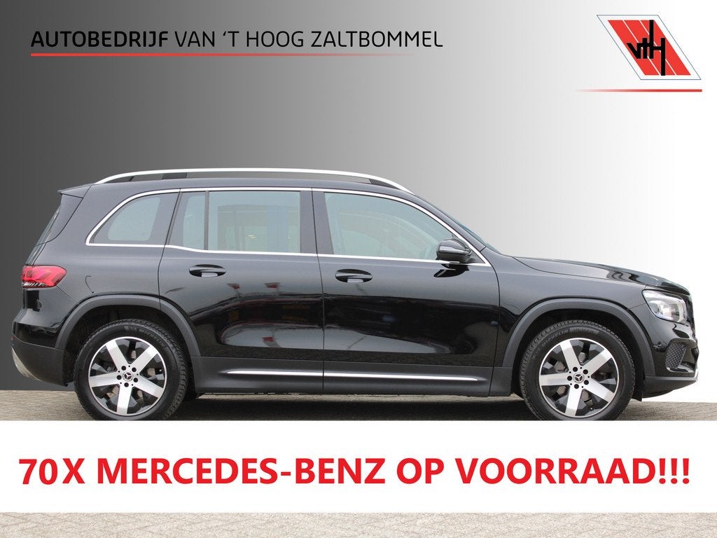 Mercedes-Benz GLB 180 AUT7 Luxury Line 7-PERS LEDER SFEER CA, Auto's, Mercedes-Benz, 136 pk, Gebruikt, 4 cilinders, 7 stoelen