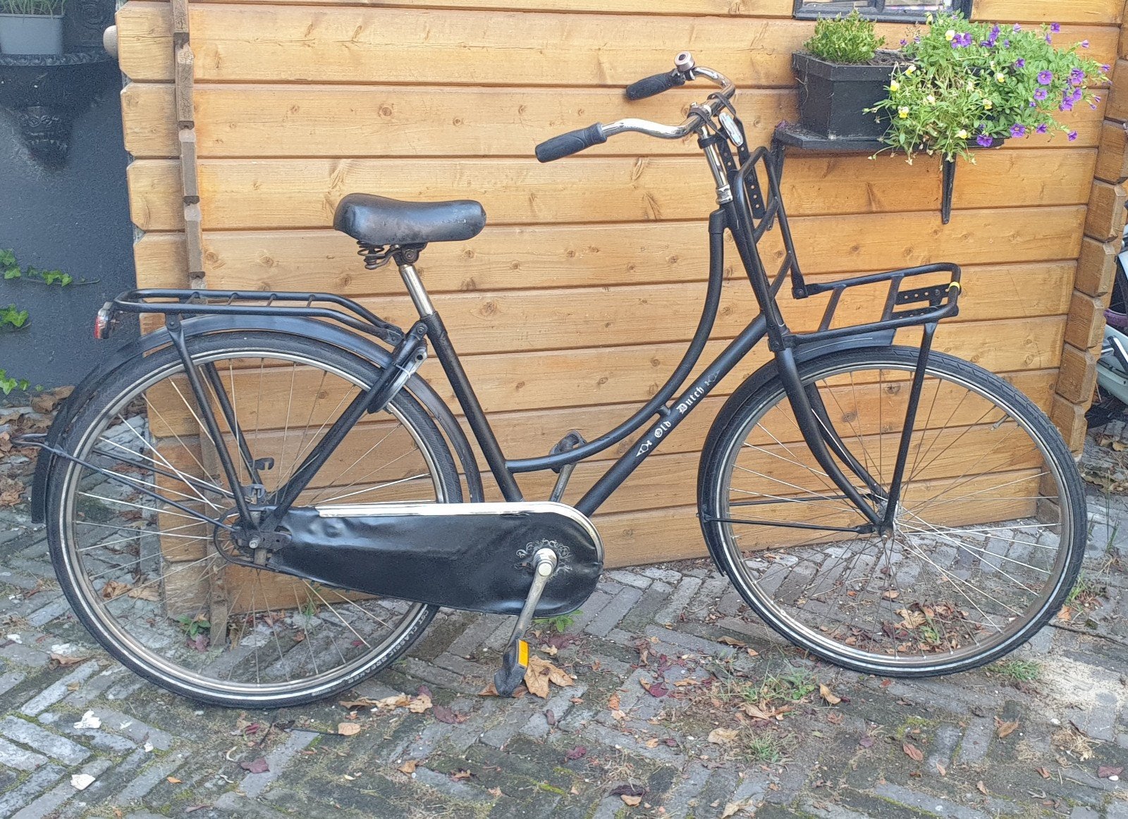 Damesfiets/Batavus Old Dutch/56cm/Transport/Rekje/Rijklaar, Fietsen en Brommers, Fietsen | Dames | Damesfietsen, Terugtraprem