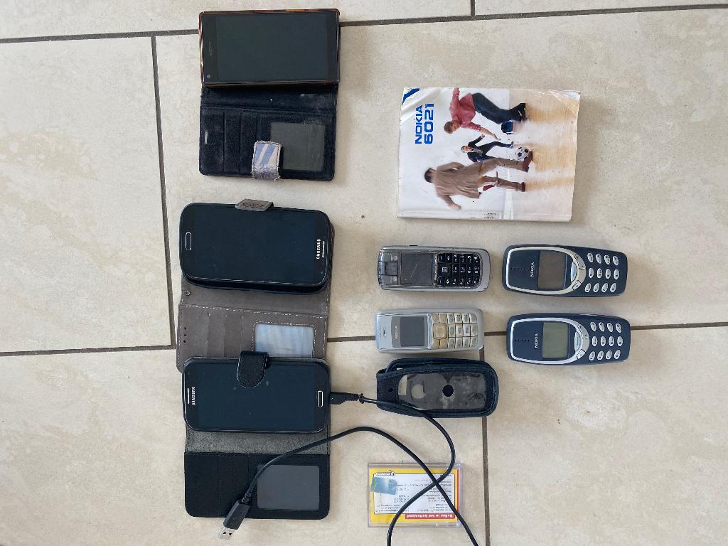Mobiele telefoons (oud), Gebruikt, Overige modellen, Zwart, Touchscreen