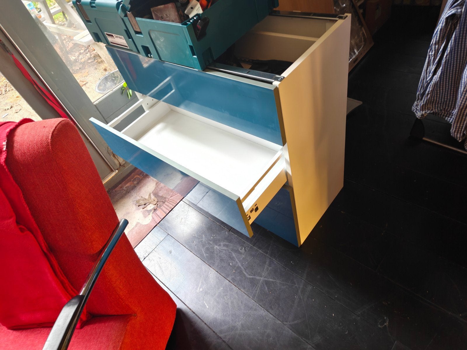 Ikea Metod kast met Nickebo fronten 80x37x80 cm, Ophalen, Nieuw, 50 tot 100 cm, Minder dan 100 cm
