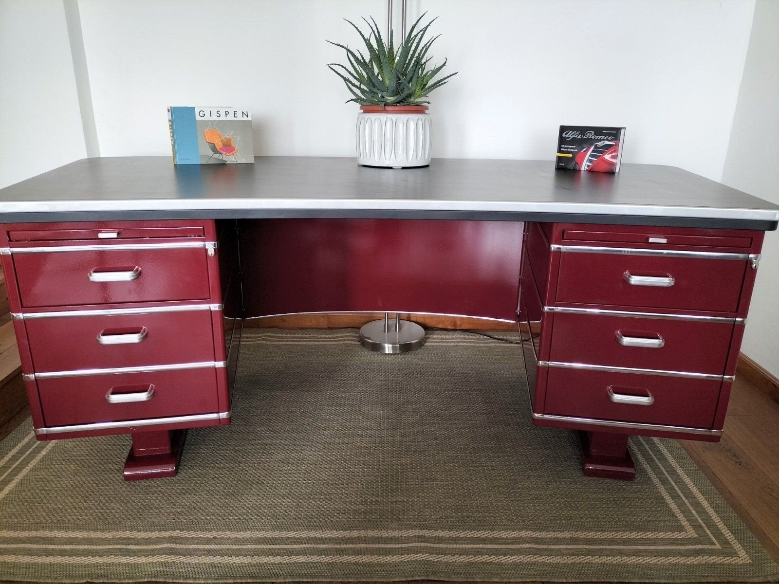 Vintage Gispen bureau - Diverse kleuren beschikbaar, Ophalen of Verzenden