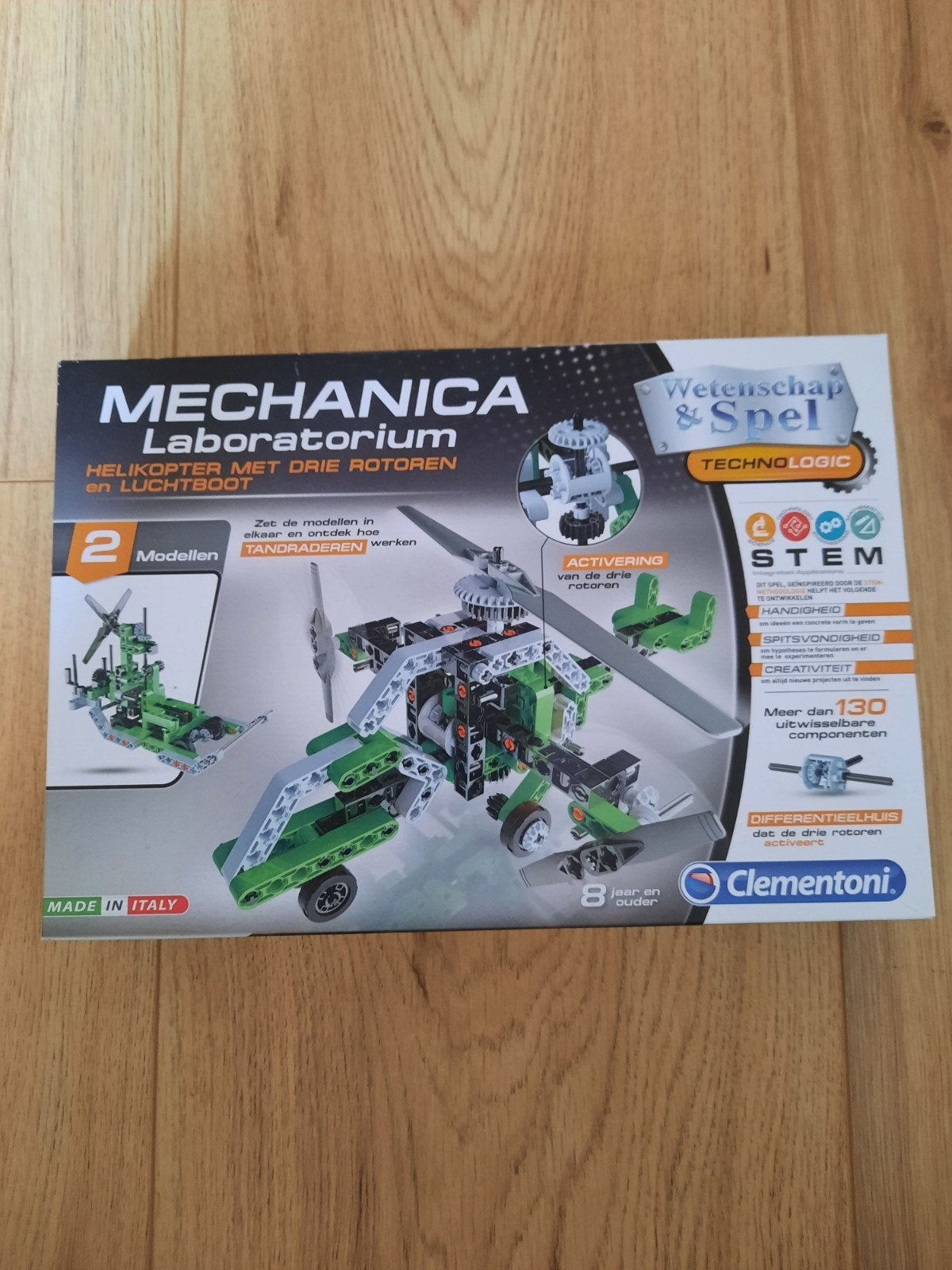 nieuw in doos, Mechanica Laboratorium Helikopter + luchtboot, Kinderen en Baby's, Speelgoed | Educatief en Creatief, Ophalen of Verzenden