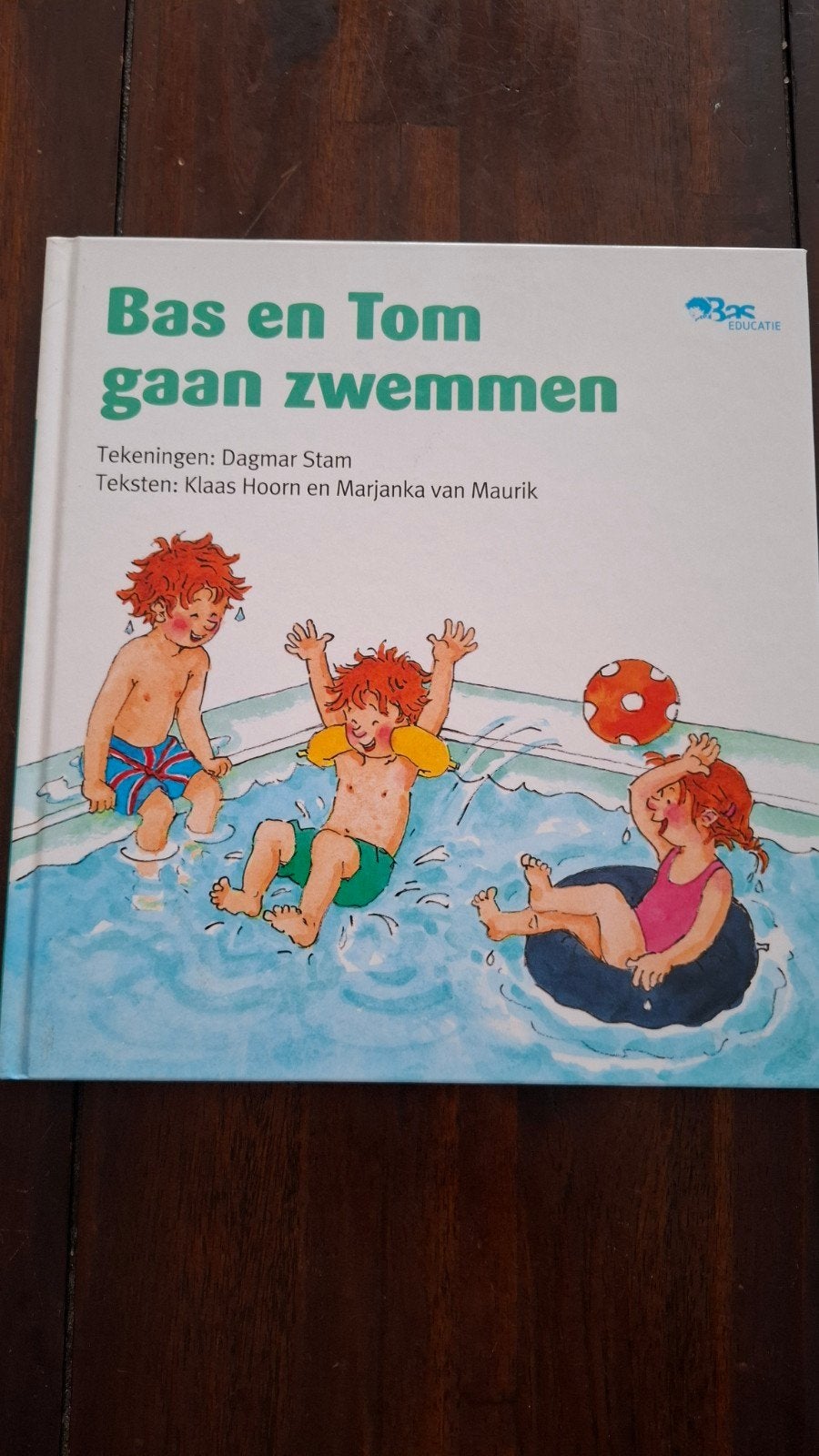 Marjanka van Maurik - Bas en Tom gaan zwemmen, Ophalen of Verzenden, Nieuw, Marjanka van Maurik; Klaas Hoorn