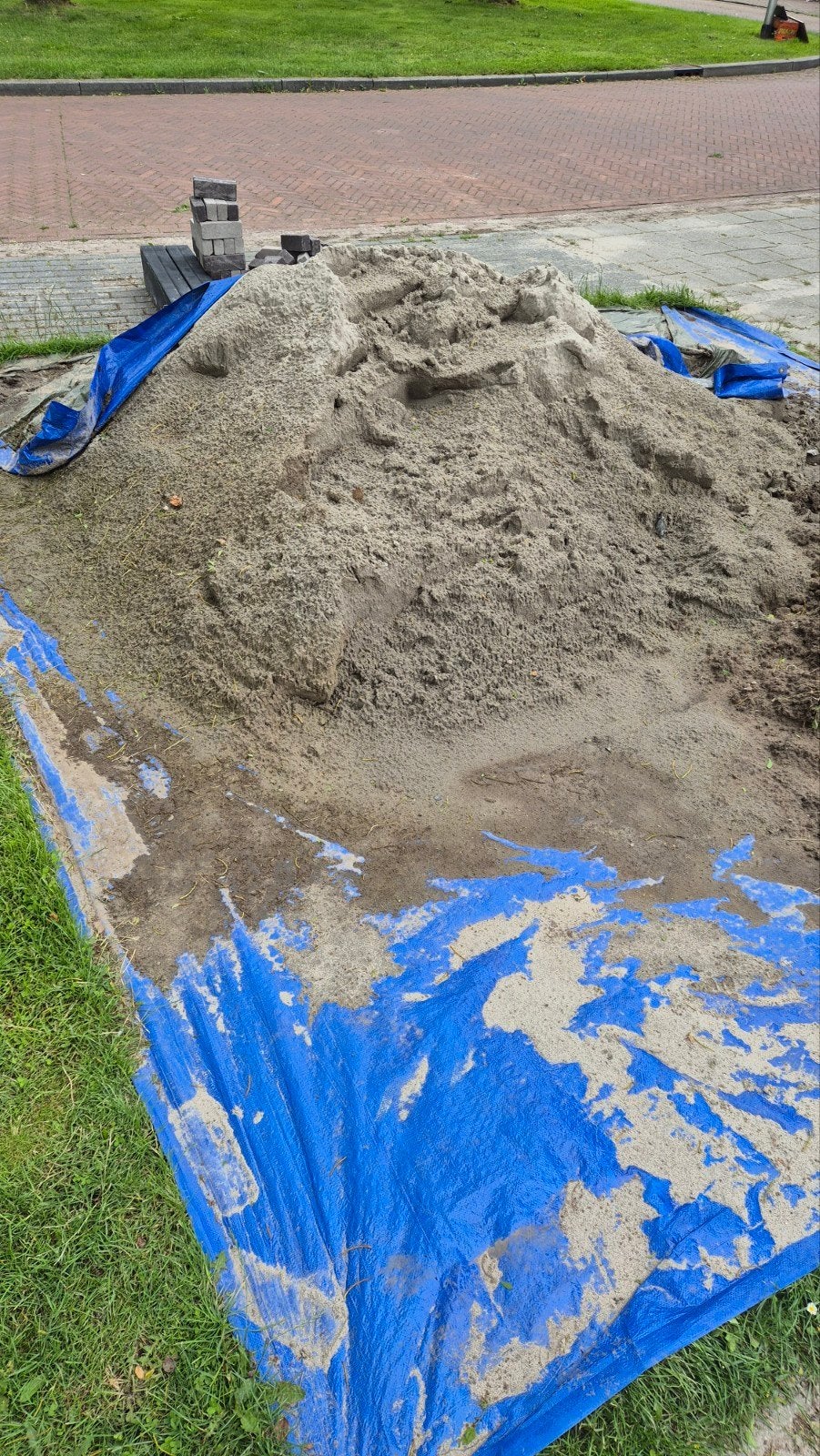 Gratis! 1m3 straatzand, Ophalen, Nieuw