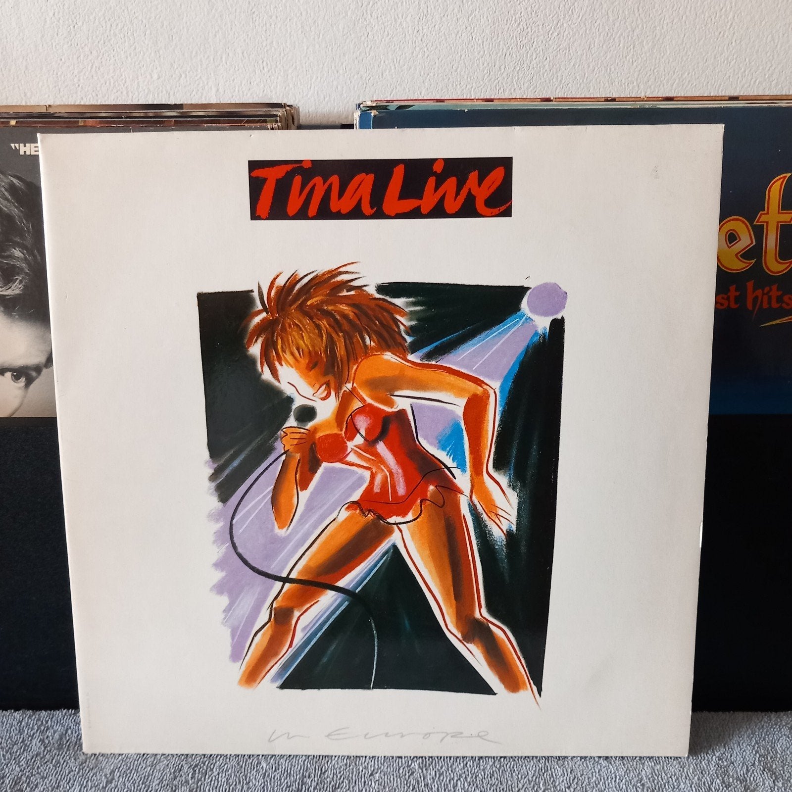 lp tina turner live 2lp incl bookled, Ophalen of Verzenden, Zo goed als nieuw, 12 inch