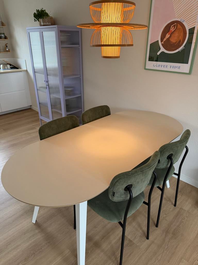 Design eettafel Tables by Tim (Model Fenna), Ophalen, Overige materialen, 50 tot 100 cm, Zo goed als nieuw