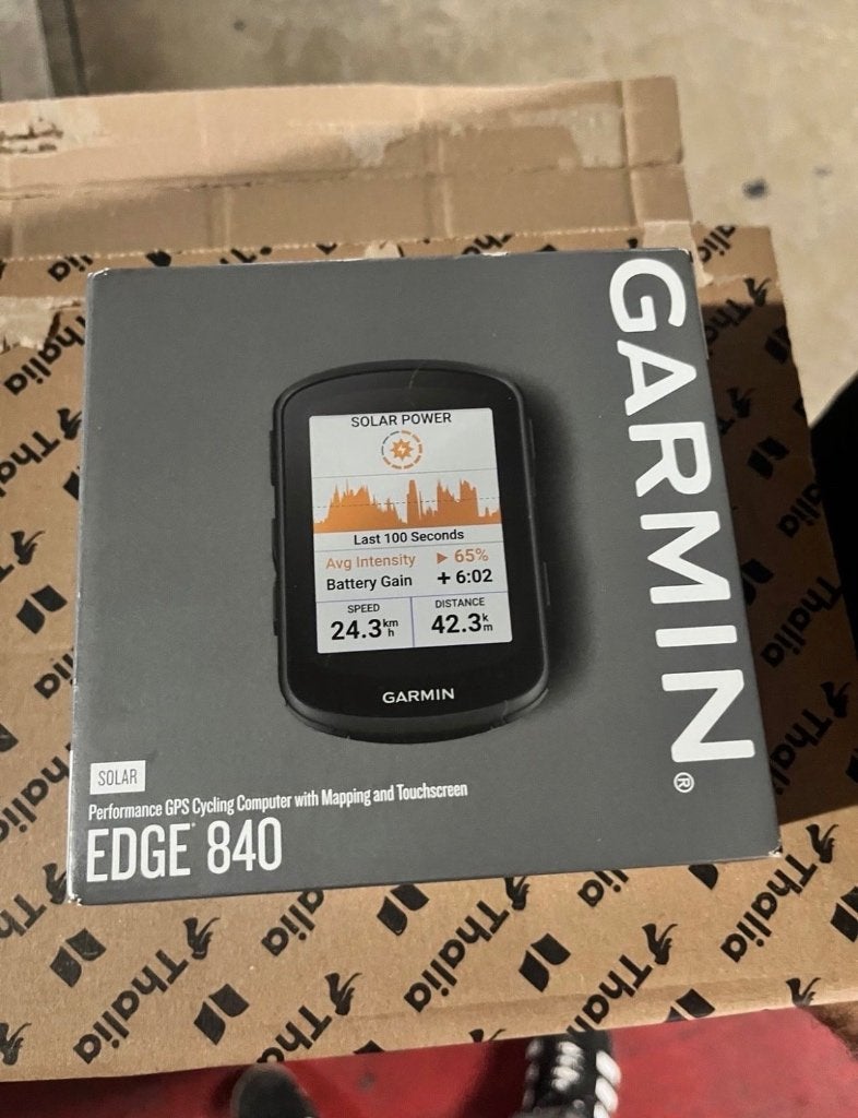 Garmin edge 840 solar nieuw, Ophalen of Verzenden, Nieuw
