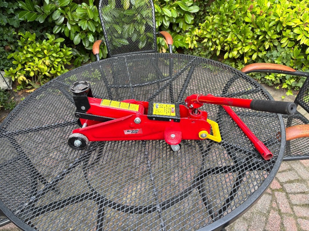 hydraulische autokrik 200kg, Auto diversen, Ophalen, Gebruikt, Hydraulisch, Garagekrik