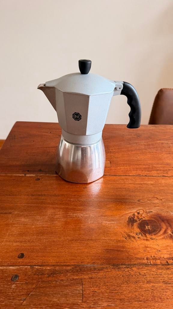 Moccapot percolator van DE - Klassiek design, Witgoed en Apparatuur, Koffiezetapparaten, Gebruikt, Overige modellen, Gemalen koffie