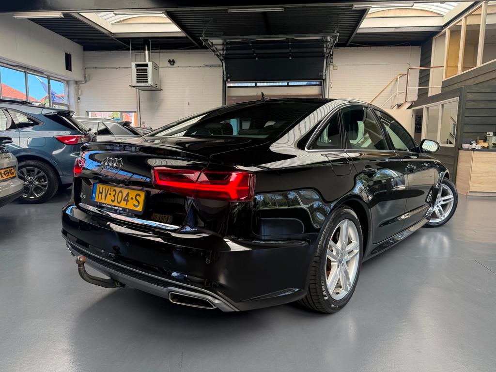 Audi A6 Limousine 1.8 TFSI ultra Automatic Sport Edition |3x, Auto's, Leder en Stof, Zwart, Bedrijf, 1600 kg