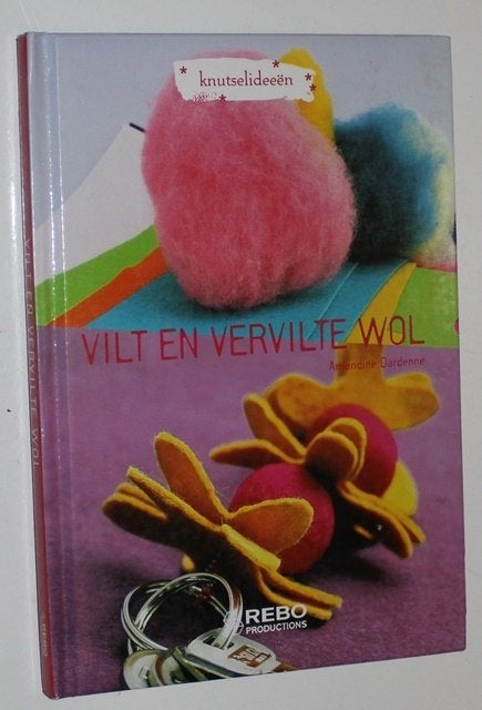Vilt En Vervilte Wol Knutselideeen - Dardenne - 111108, Ophalen of Verzenden, Zo goed als nieuw, Breien en Haken