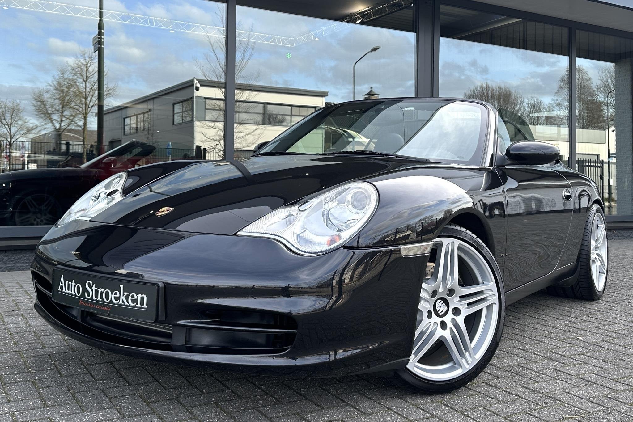 Porsche 911 Cabrio 3.6 Carrera 996.2 Nederlandse auto / Hard, Auto's, Automaat, Achterwielaandrijving, Gebruikt, Zwart