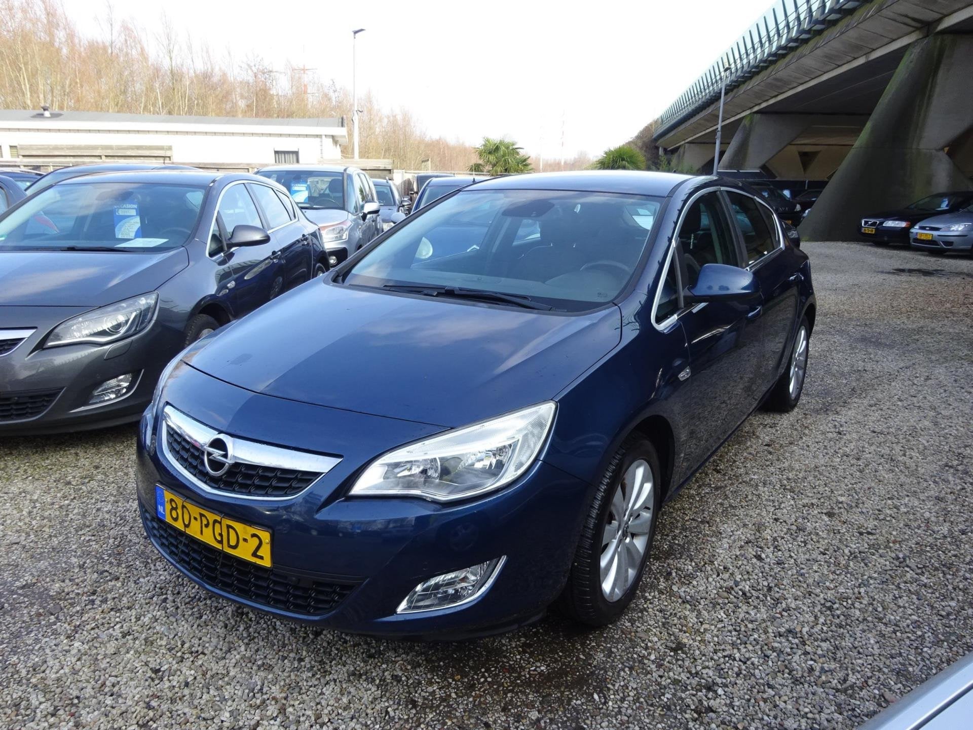 Opel Astra 1.4 Turbo Cosmo, Navigatie, Cruise control, Airco, Auto's, Voorwielaandrijving, Euro 5, Stof, Gebruikt