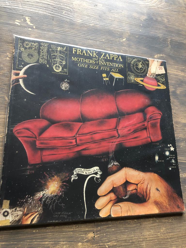 Frank Zappa - One Size Fits All LP, Progressive, Gebruikt, Ophalen of Verzenden, 1970 - 1979